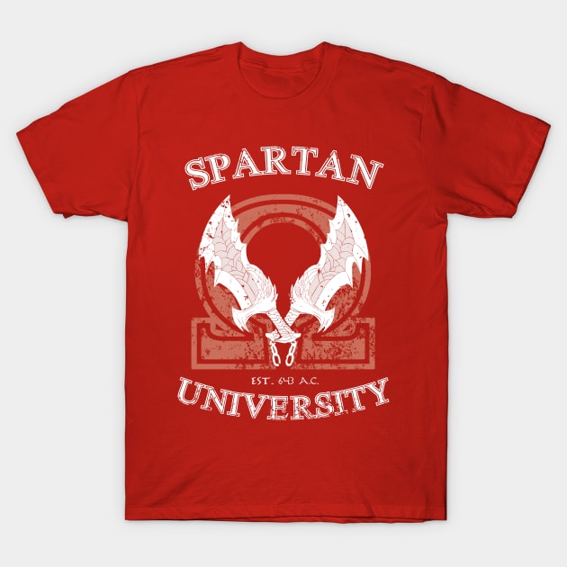 Spartan University T-Shirt by Ruwah